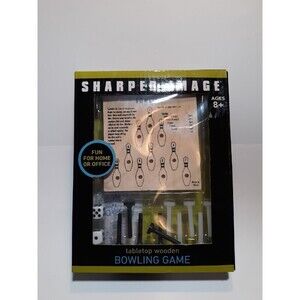 New 13 piece Sharper Image tabletop wood